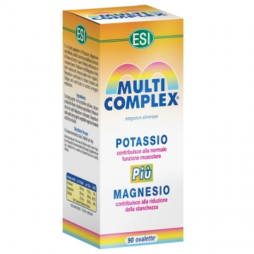 MULTICOMPLEX TABLETY - Magnesium + Draslík 90 ks ESI