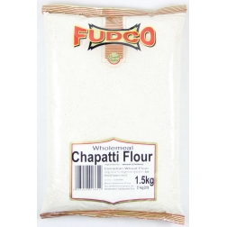 CHAPATI - mouka pšeničná celozrnná 1,5 kg FUDCO