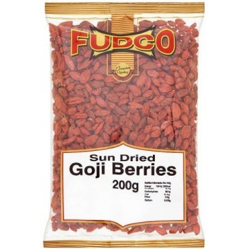 Goji - kustovnice čínská - sušené na slunci 200 g FUDCO