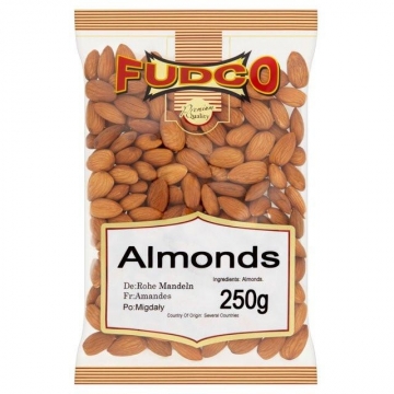 Mandle natural 250 g FUDCO