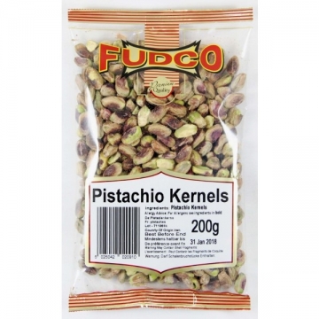 Pistácie loupané - nesolené 200 g FUDCO