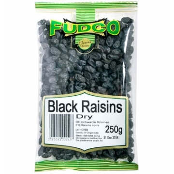 Rozinky černé - sušené na Slunci 250 g FUDCO