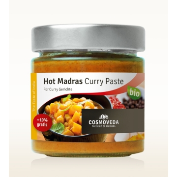 Kari pasta pálivá MADRAS BIO 175 g COSMOVEDA