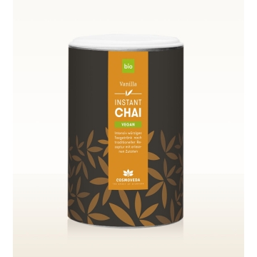 CHAI VEGAN BIO  instantní nápoj - vanilka 200 g COSMOVEDA
