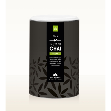 CHAI VEGAN BIO instantní nápoj - černý čaj 200 g COSMOVEDA