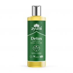 Olej masážní DETOX - detoxikační 250 ml AYUURI