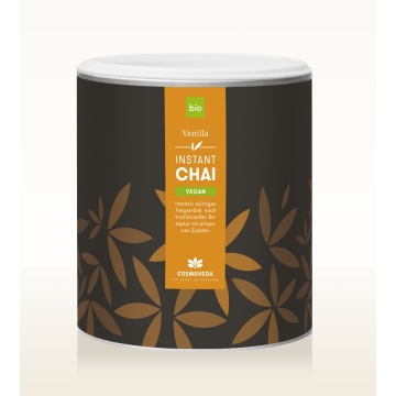 CHAI VEGAN BIO  instantní nápoj - vanilka 350 g COSMOVEDA