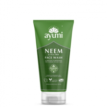 ČISTICÍ GEL NA OBLIČEJ S NEEMEM A TEA TREE 150 ml AYUMI