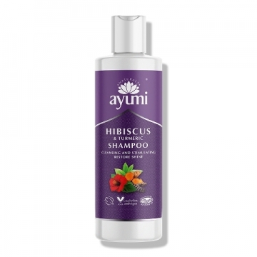 Šampon s ibiškem a kurkumou 250 ml AYUMI