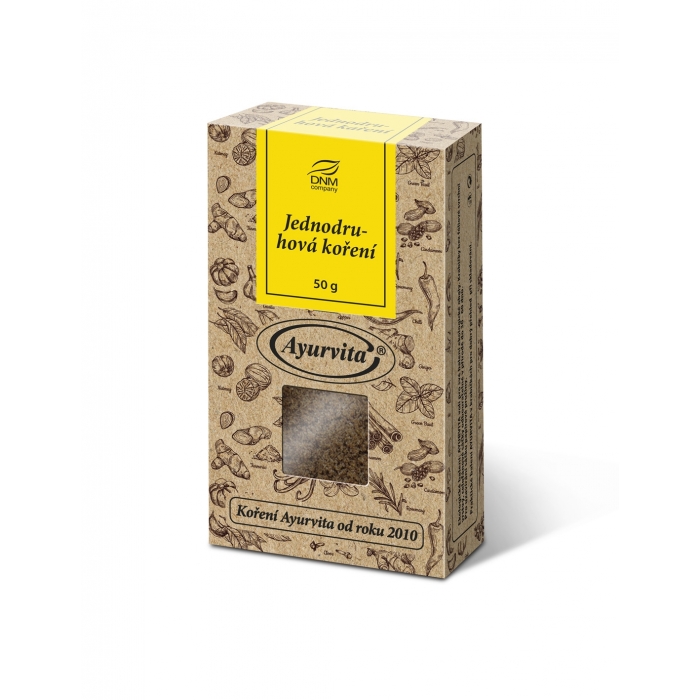 Pepř černý mletý 50 g AYURVITA Pepř černý mletý 50 g AYURVITA