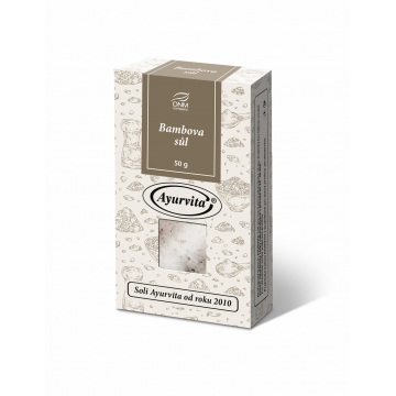 BAMBOVA sůl 50 g AYURVITA