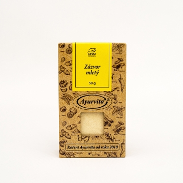 Zázvor mletý 50 g AYURVITA