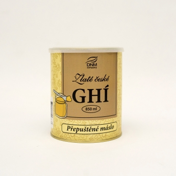 GHÍ - přepuštěné máslo v dóze 850 ml DNM