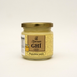 GHÍ - přepuštěné máslo ve skle 210 ml DNM