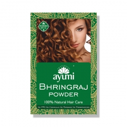 Prášek BHRINGRAJ – přírodní péče pro vlasy a pleť 100g AYUMI