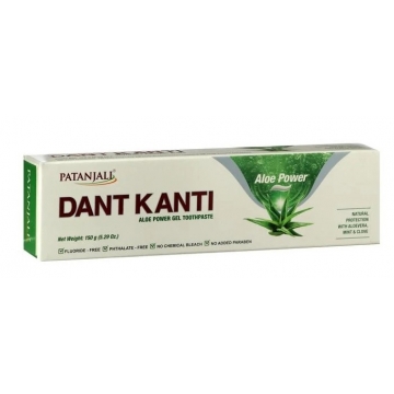 Zubní pasta DANT KANTI s aloe vera a mátou 150 g PATANJALI