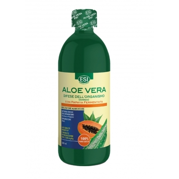  Šťáva ALOE VERA s PAPÁJOU A ČERNÝM BEZEM 500 ml ESI