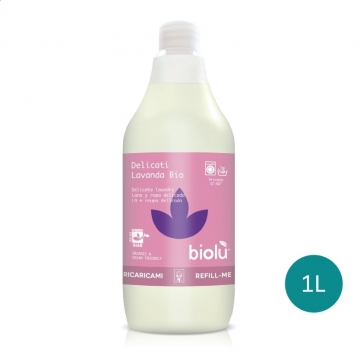 GEL PRACÍ NA JEMNÉ PRÁDLO S VŮNÍ LEVANDULE 1L BIOLÙ