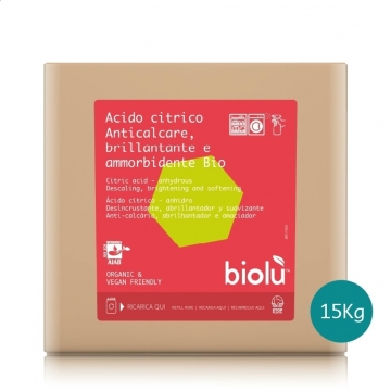 KYSELINA CITRONOVÁ PŘÍRODNÍ  15 KG BIOLÙ