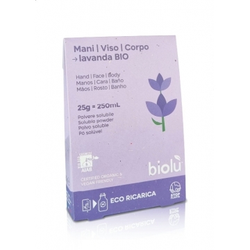 GEL SPRCHOVÝ S VŮNÍ LEVANDULE PRÁŠEK 25G BIOLÙ