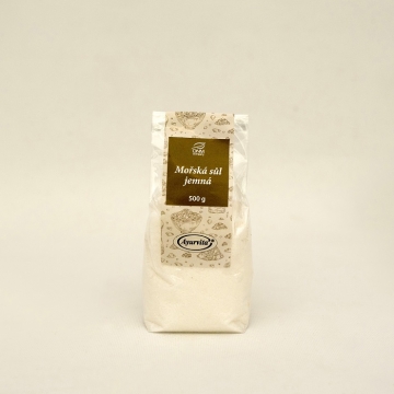 SŮL MOŘSKÁ jemně mletá 500 g