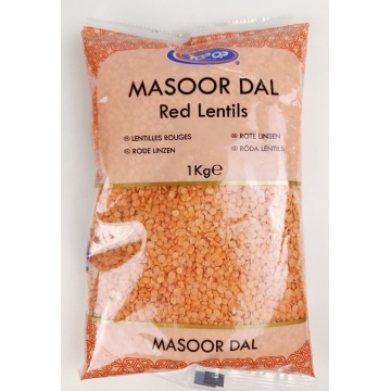 Čočka červená 1 kg TOP-OP