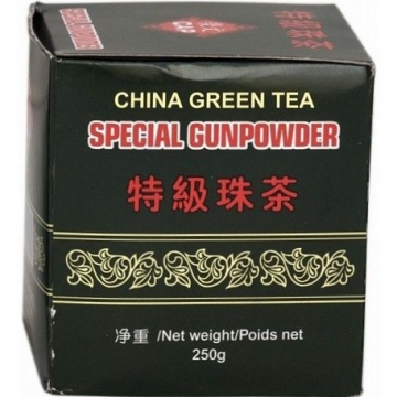 ZELENÝ ČAJ GUNPOWDER SYPANÝ 250 g CAP