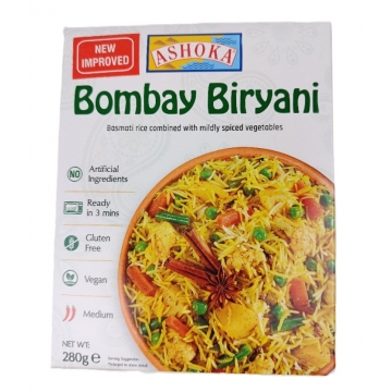 Bombay Biryani  - Basmati rýže s jemně kořeněnou zeleninou